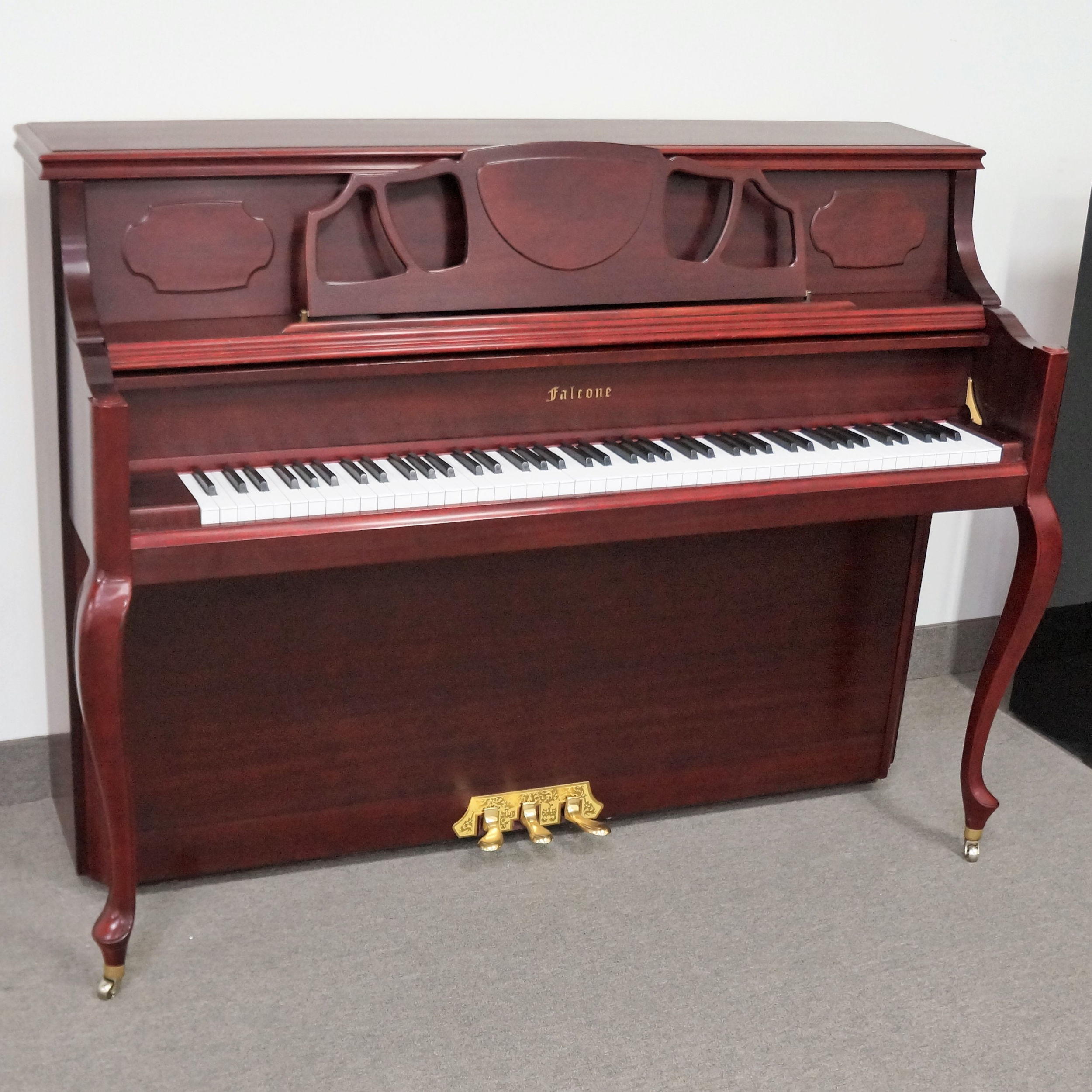 Falcone Upright Piano French Cherry