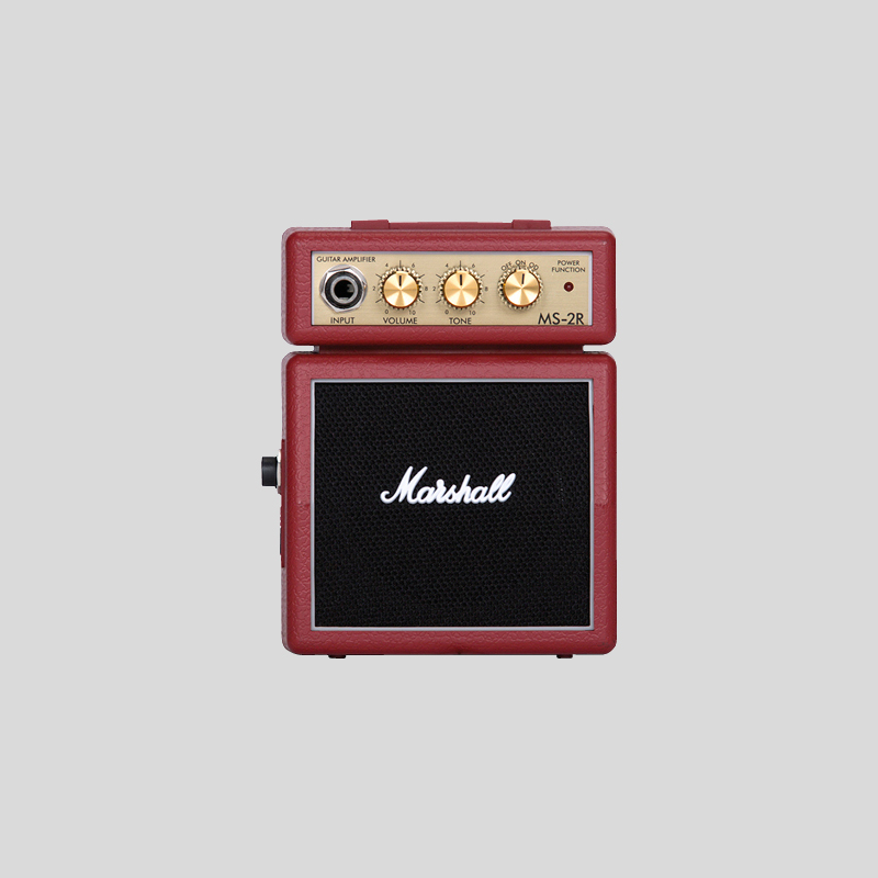 Marshall Mini Amp Practice amp in Red MS-2R