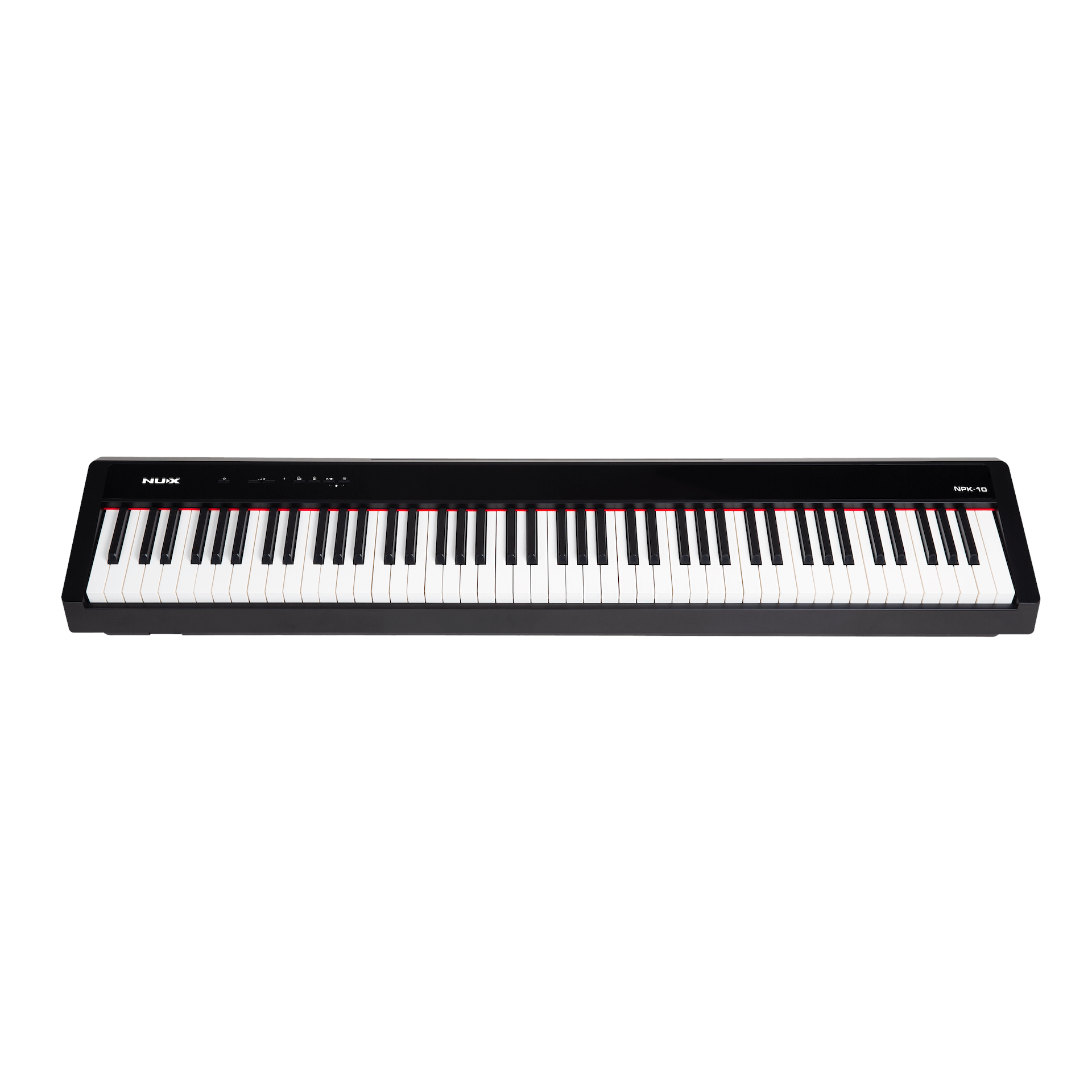 NuX NPK-10 Portable Digital Piano with Dual-mode Bluetooth - Black