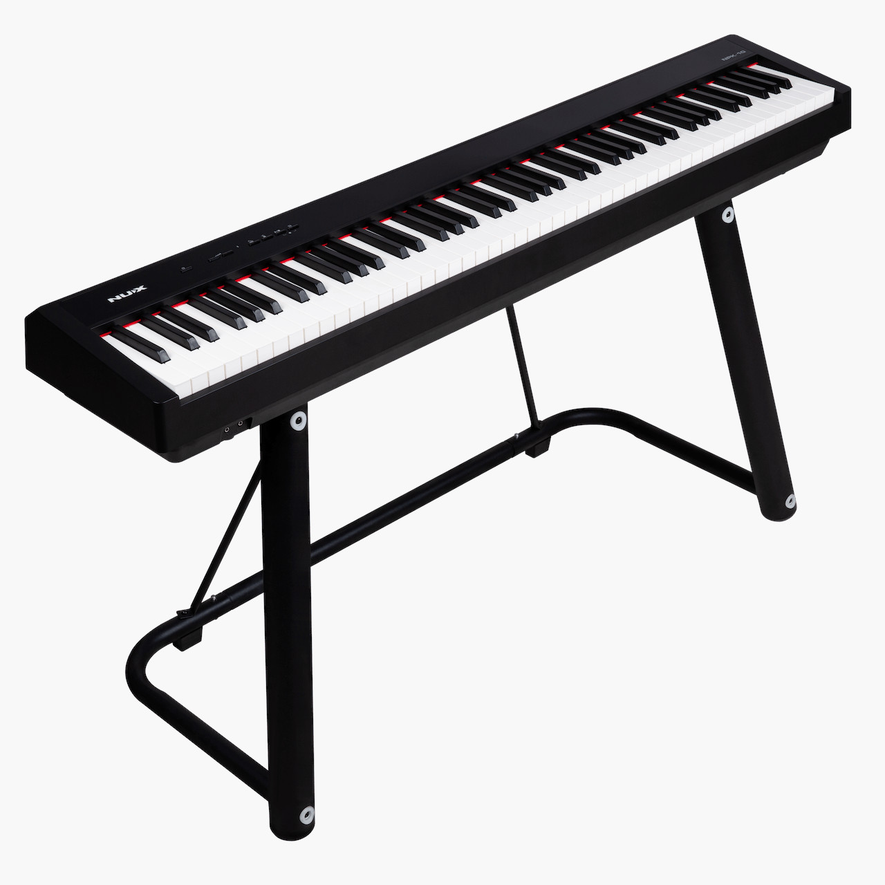 NuX NPK-10 Portable Digital Piano with Dual-mode Bluetooth - Black