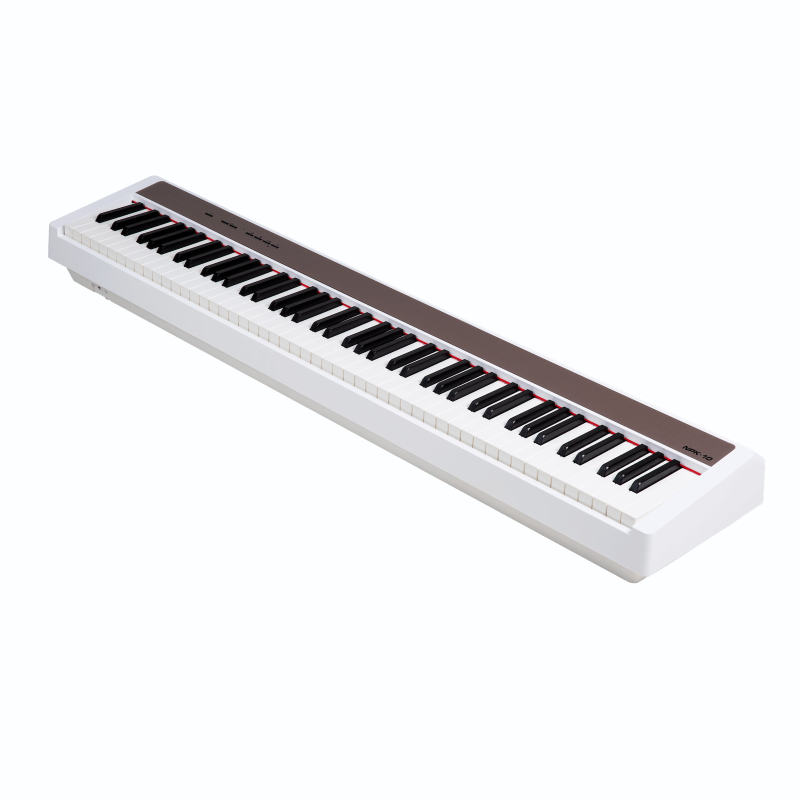 NuX NPK-10 Portable Digital Piano with Dual-mode Bluetooth - White