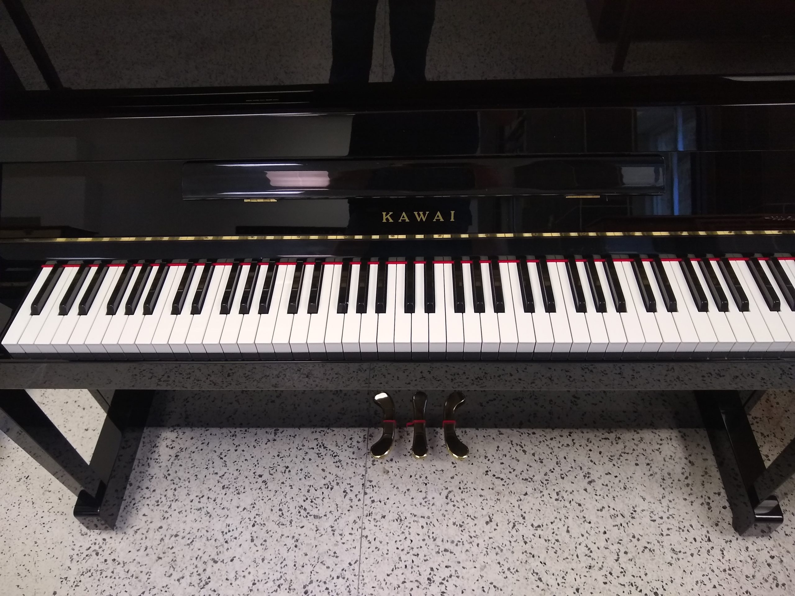 Kawai CX5 Upright Piano Black Polish