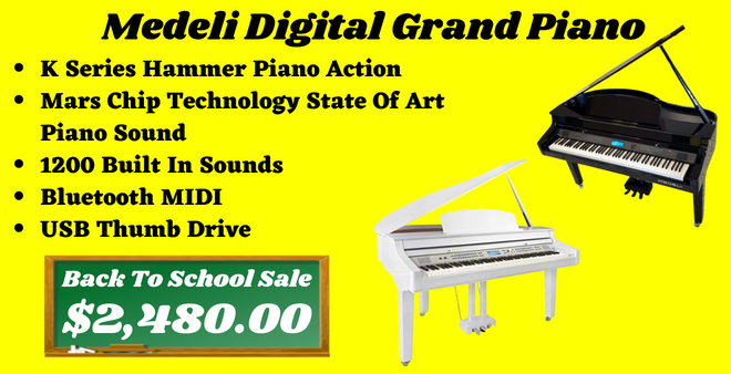 Medeli Digital Grand Piano