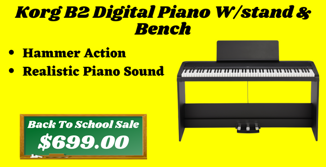 Korg B2 Digital Piano W/stand & Bench