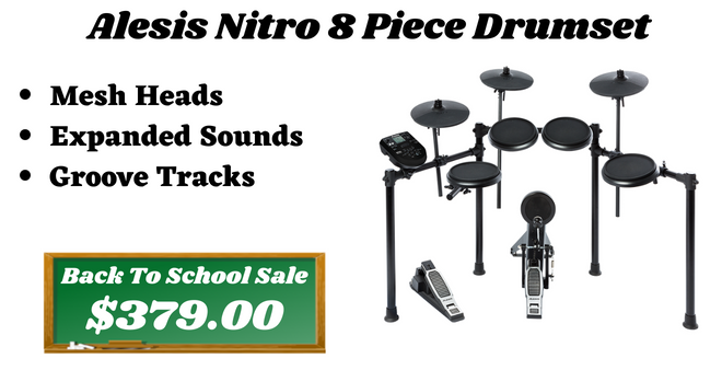 Alesis Nitro 8 Piece Drumset