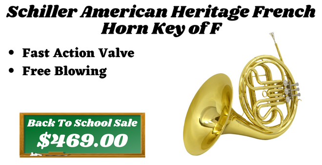 Schiller American Heritage French Horn Key of F
