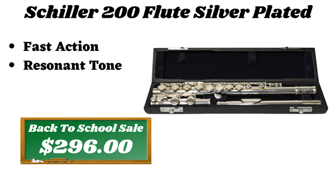 Schiller 200 Flute Silver Plated