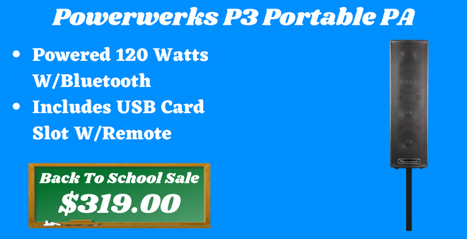 Powerwerks P3 Portable PA