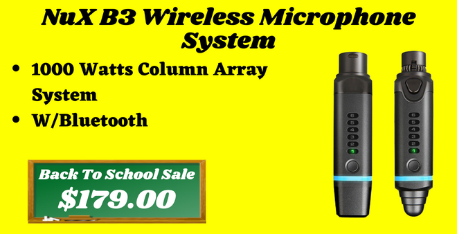 NuX B3 Wireless Microphone System