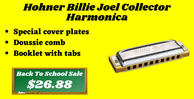 Hohner Billie Joel Collector Harmonica
