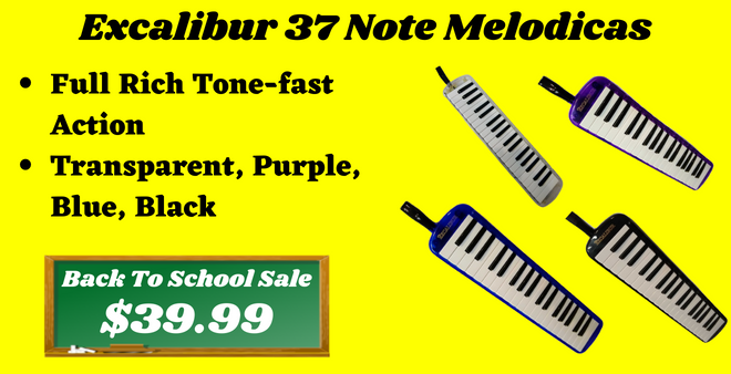 Excalibur 37 Note Melodicas