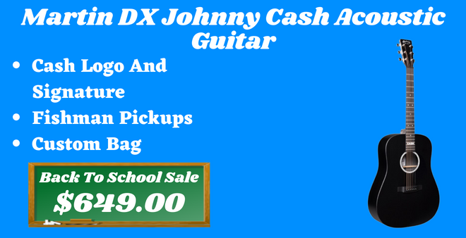 Martin DX Johnny Cash Acoustic Guitar