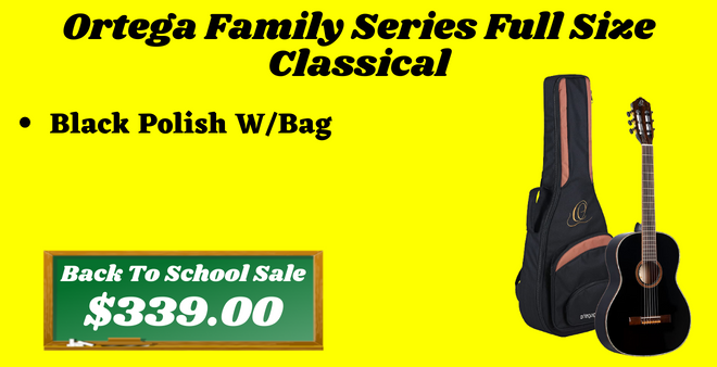 Ortega Family Series Full Size Classical