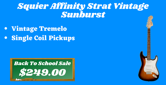 Squier Affinity Strat Vintage Sunburst