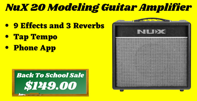 NuX 20 Modeling Guitar Amplifier
