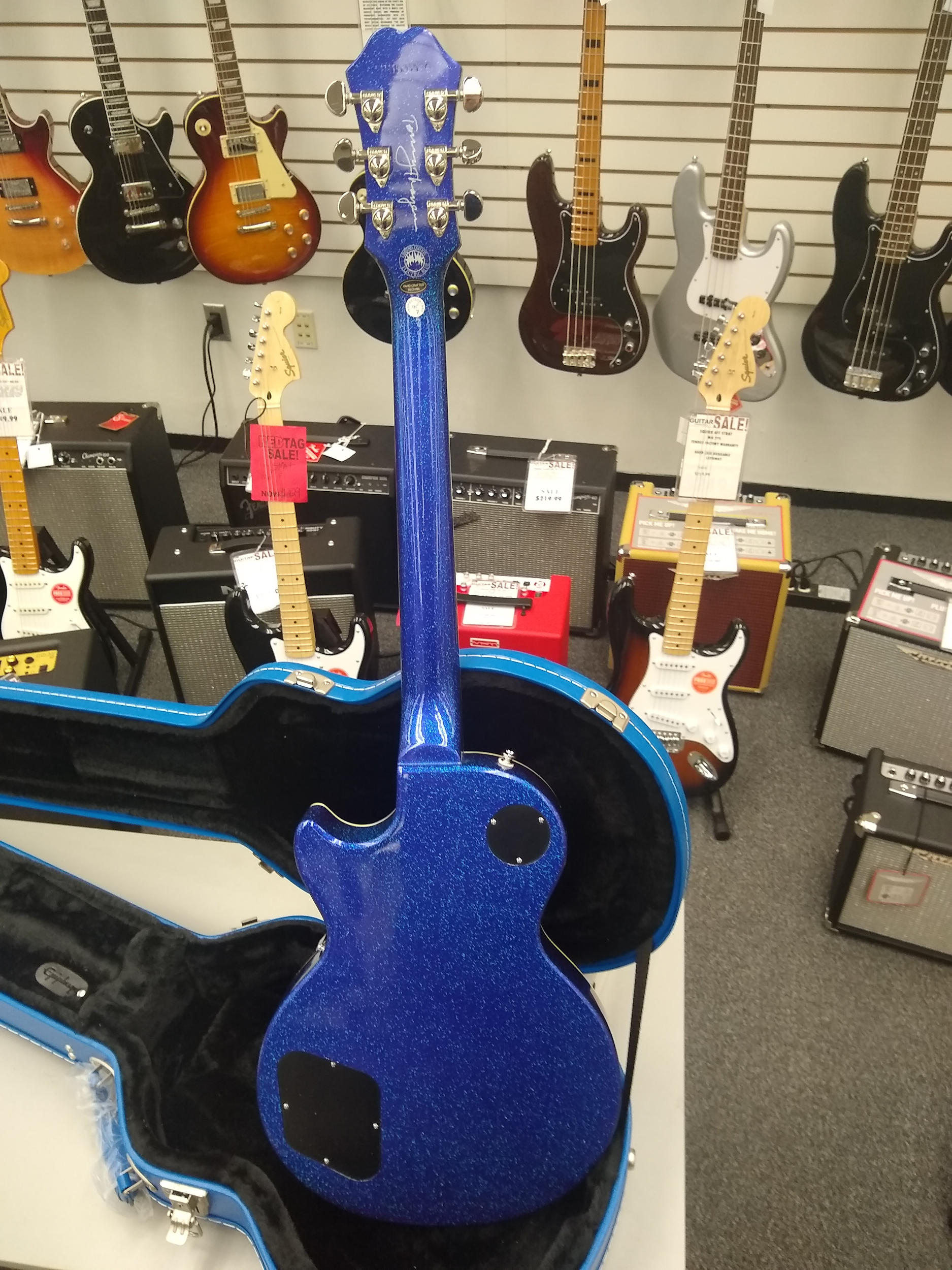 Epiphone Les Paul Tommy Thayer Electric Blue