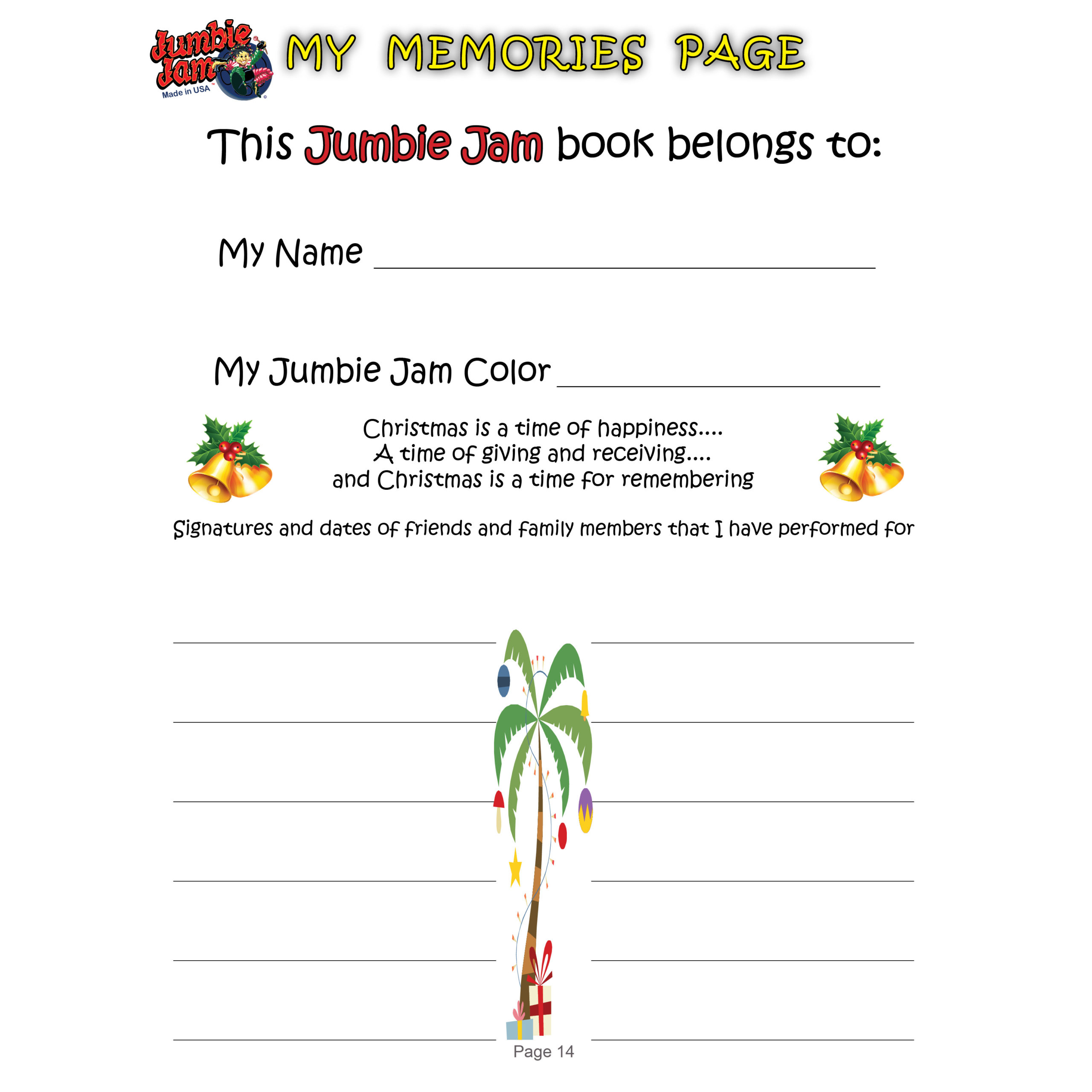 Panyard Jumbie Jam Songs by Letter - Christmas Songs