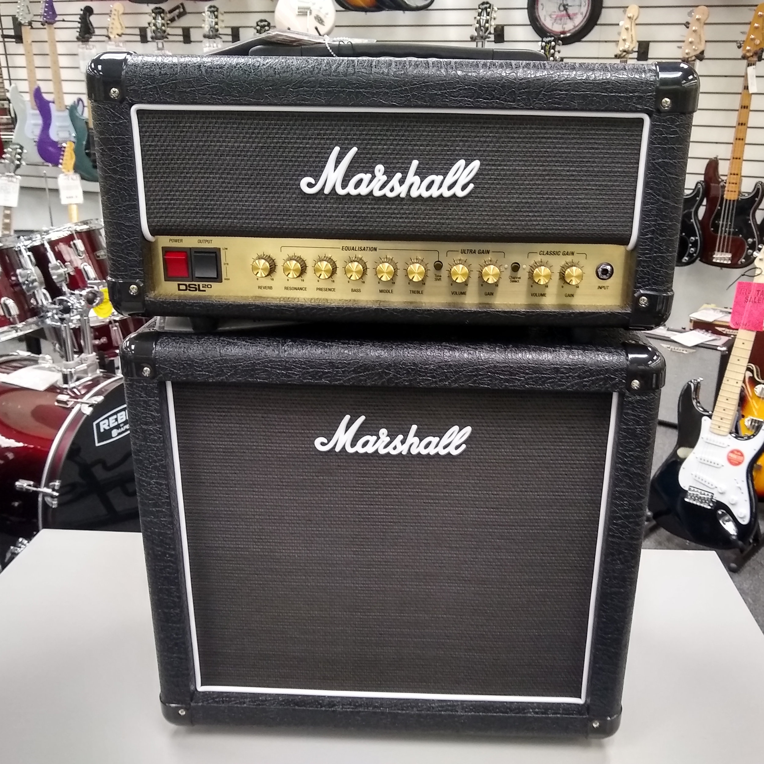 Marshall DSL20 Amp With MX112 Cabinet