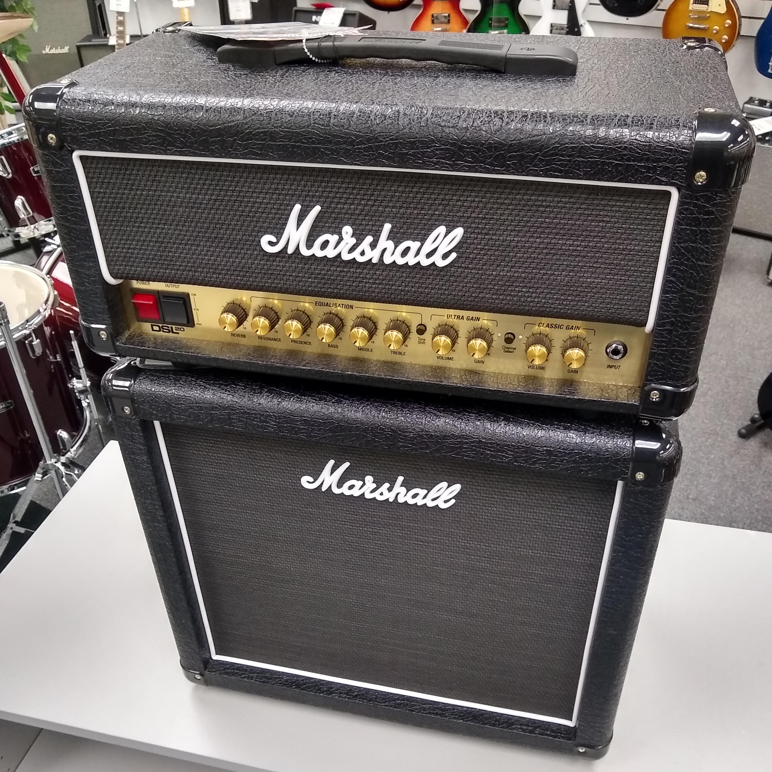 Marshall DSL20 Amp With MX112 Cabinet