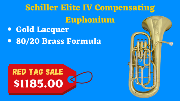 Schiller Elite IV Compensating Euphonium