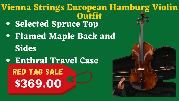 Vienna Strings European Hamburg Violin Outfit