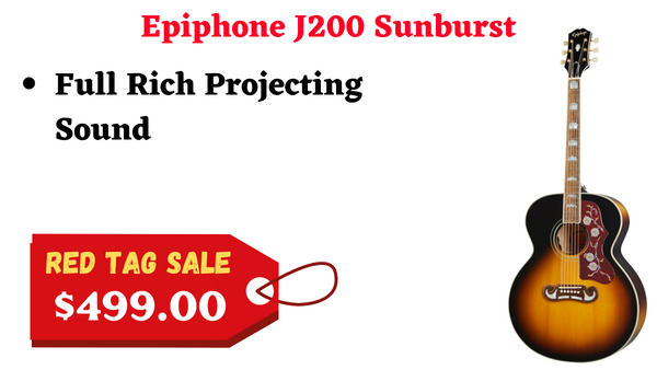 Epiphone J200 Sunburst