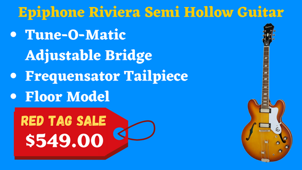 Epiphone Riviera Semi Hollow Guitar