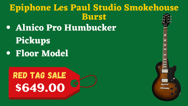 Epiphone Les Paul Studio Smokehouse Burst