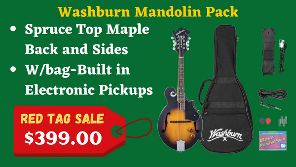 Washburn Mandolin Pack
