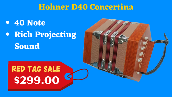 Hohner D40 Concertina