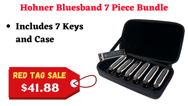 Hohner Bluesband 7 Piece Bundle