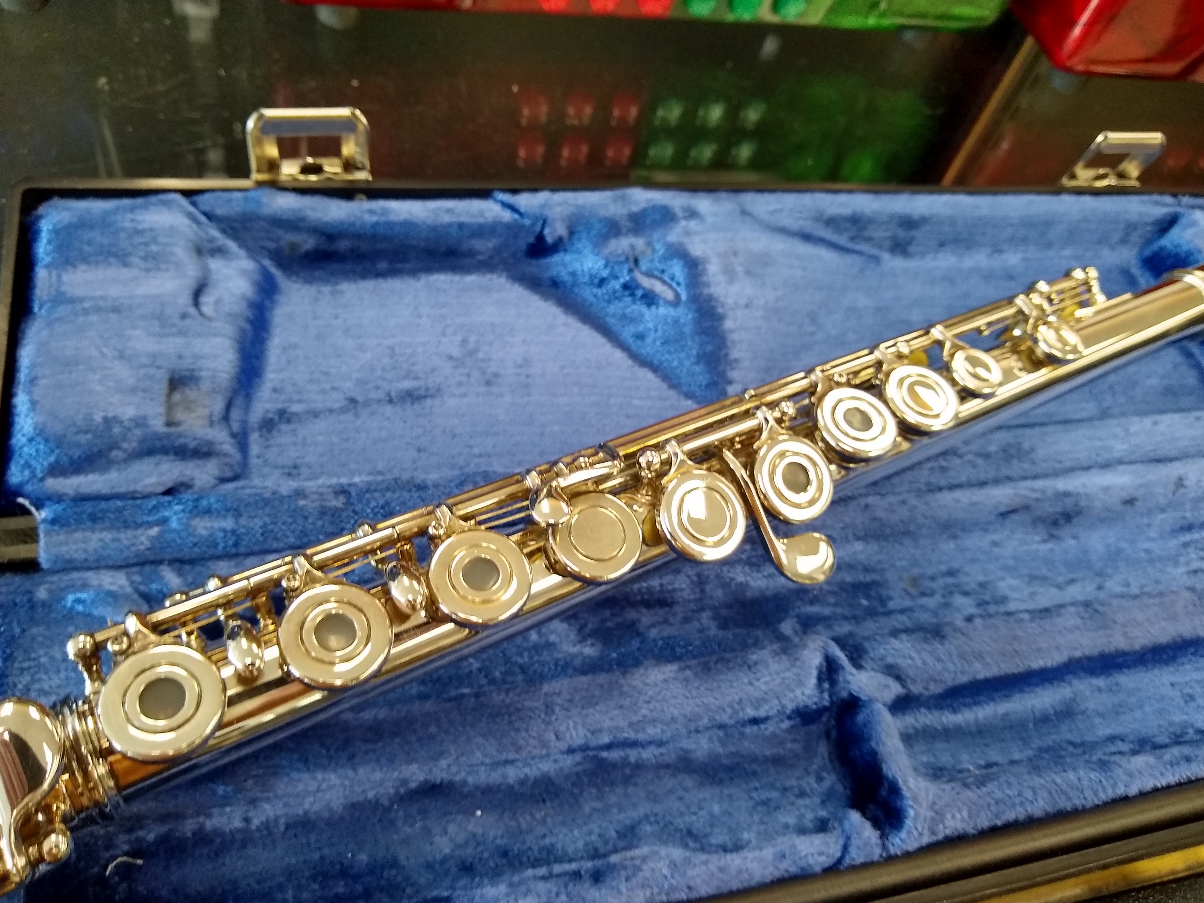 Emerson EF6 Flute W/Solid Silver Headjoint Made in USA
