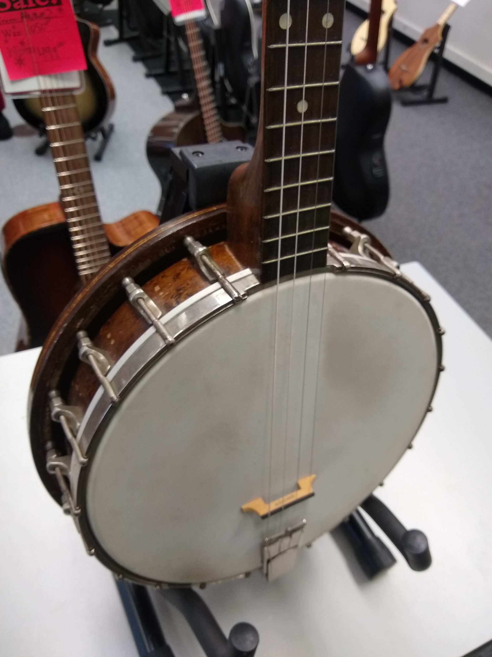 Sterling 4 String Banjo