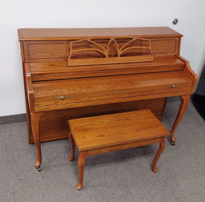 Baldwin Upright Piano French Oak