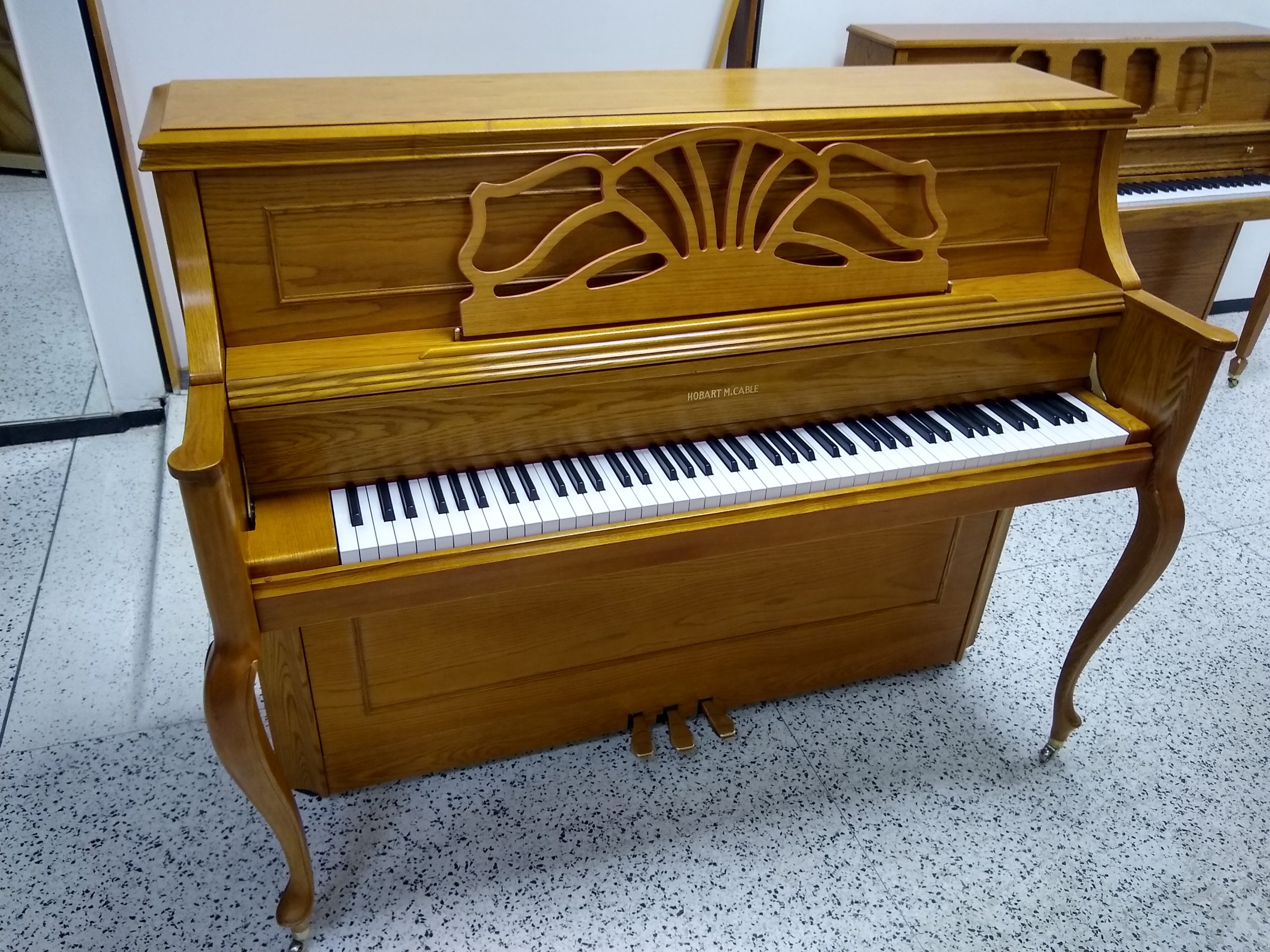 Hobart M. Cable Professional Upright French Oak