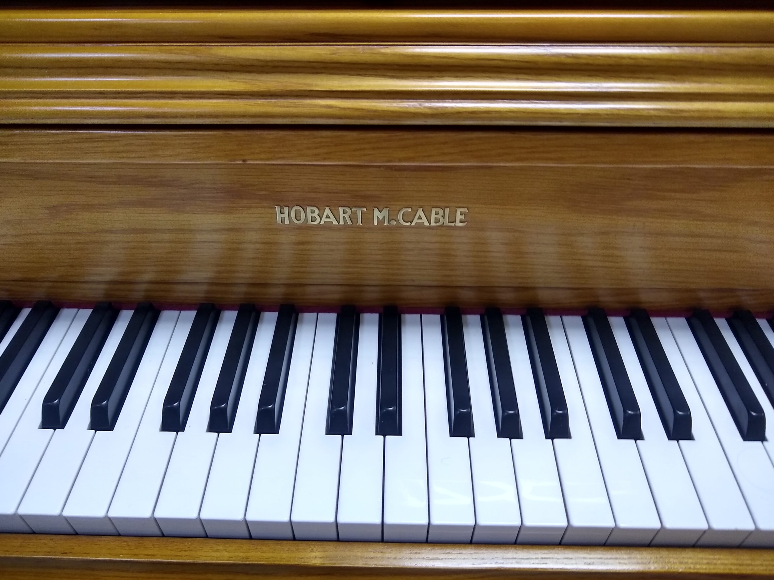 Hobart M. Cable Professional Upright French Oak