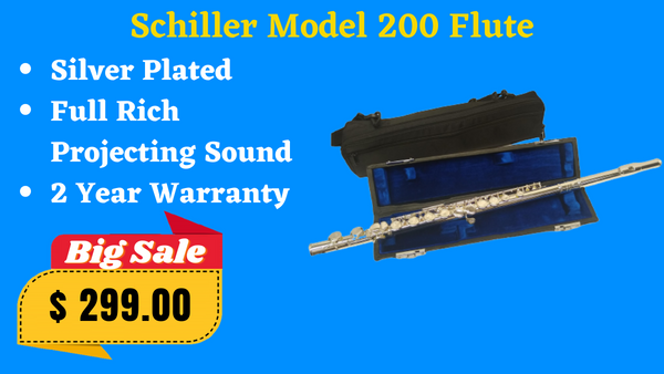 Schiller 200 Series Flute – Intermediate Closed Hole