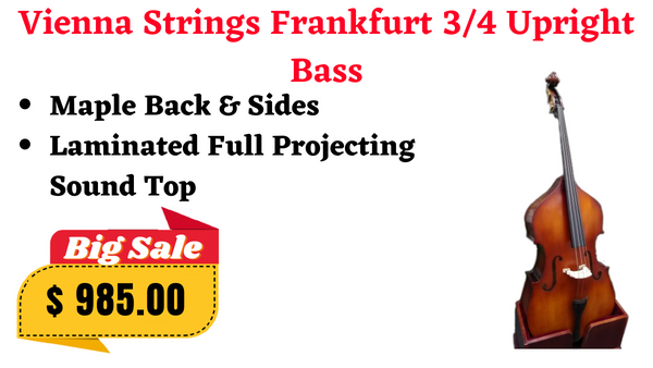 Vienna Strings Frankfurt 3/4 Upright Bass