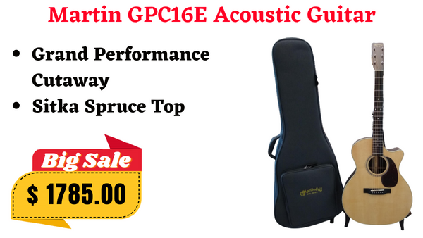 Martin GPC16E Cutaway Acoustic Guitar