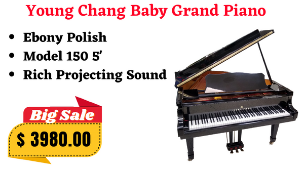 Young Chang Baby Grand Piano