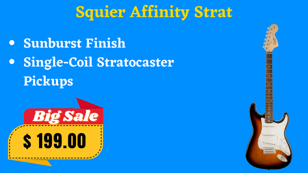 Squier Affinity Series Stratocaster®, Laurel Fingerboard, Brown Sunburst