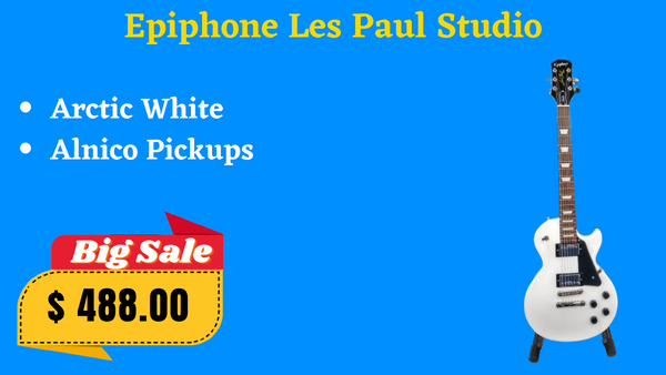 Epiphone Les Paul Studio Arctic White