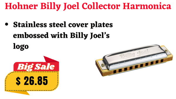 Hohner Billy Joel Harmonica Collector Edition