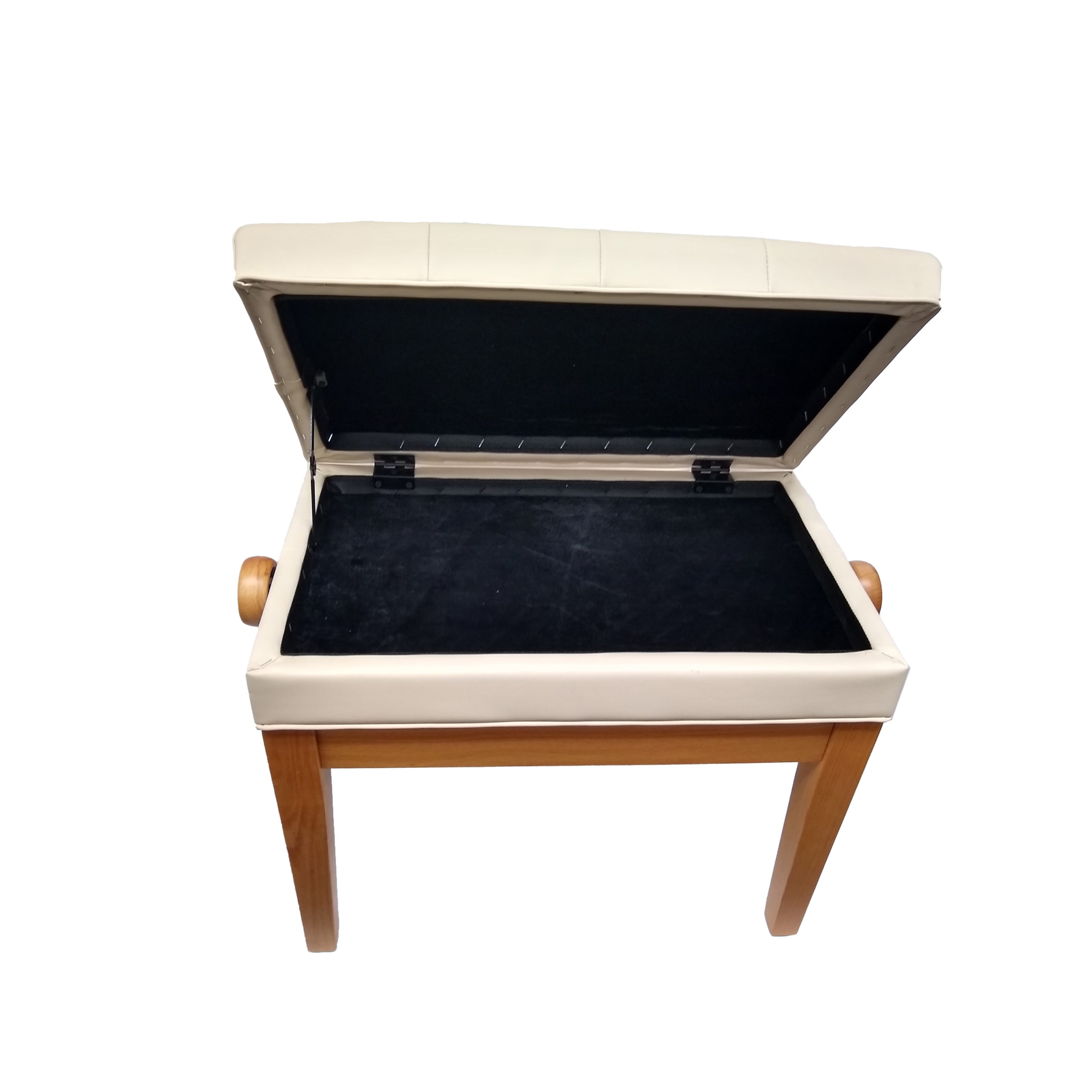 Frederick Artist Adjustable Piano Bench W/music Storage-Natural