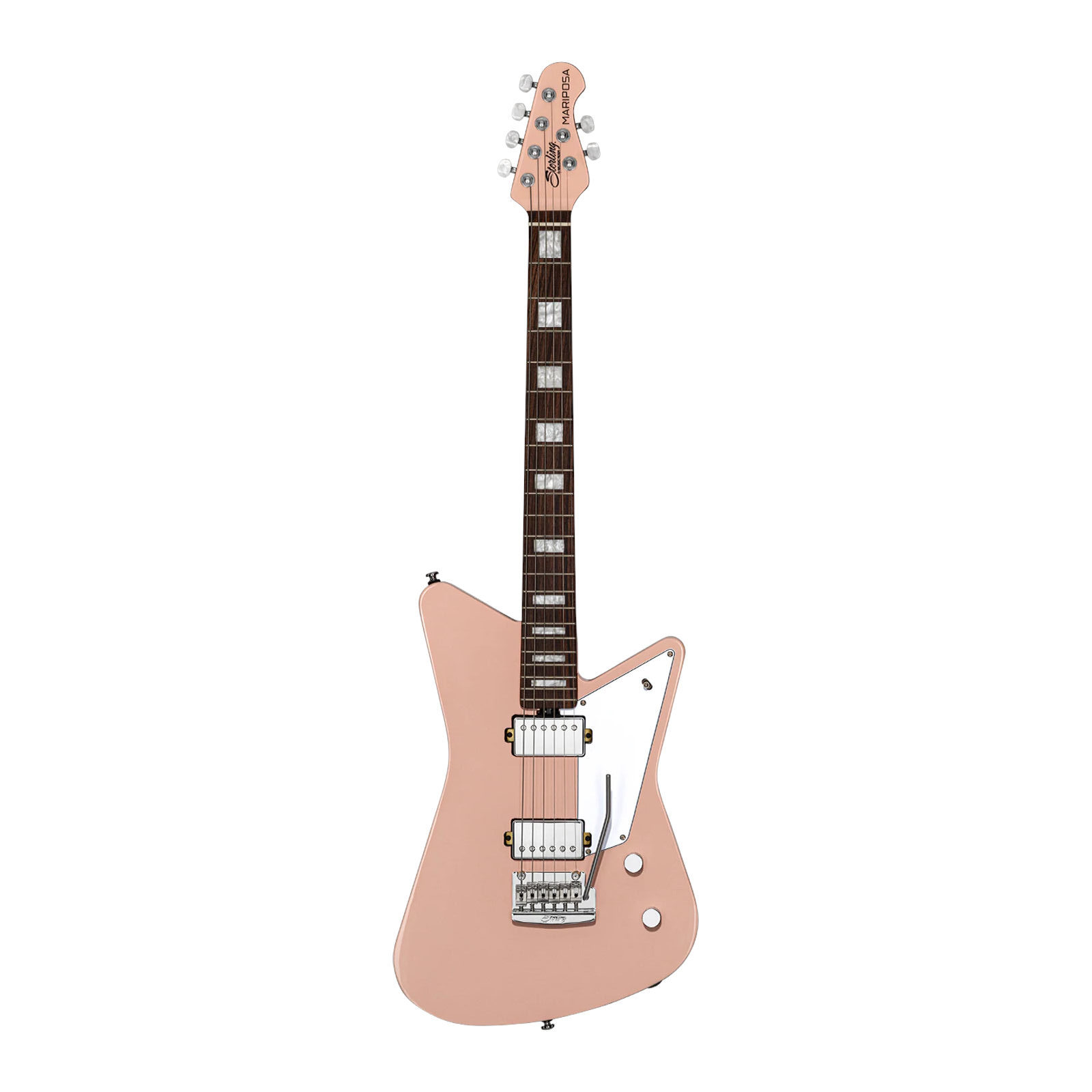 Sterling by Music Man Mariposa Guitar - Pueblo Pink