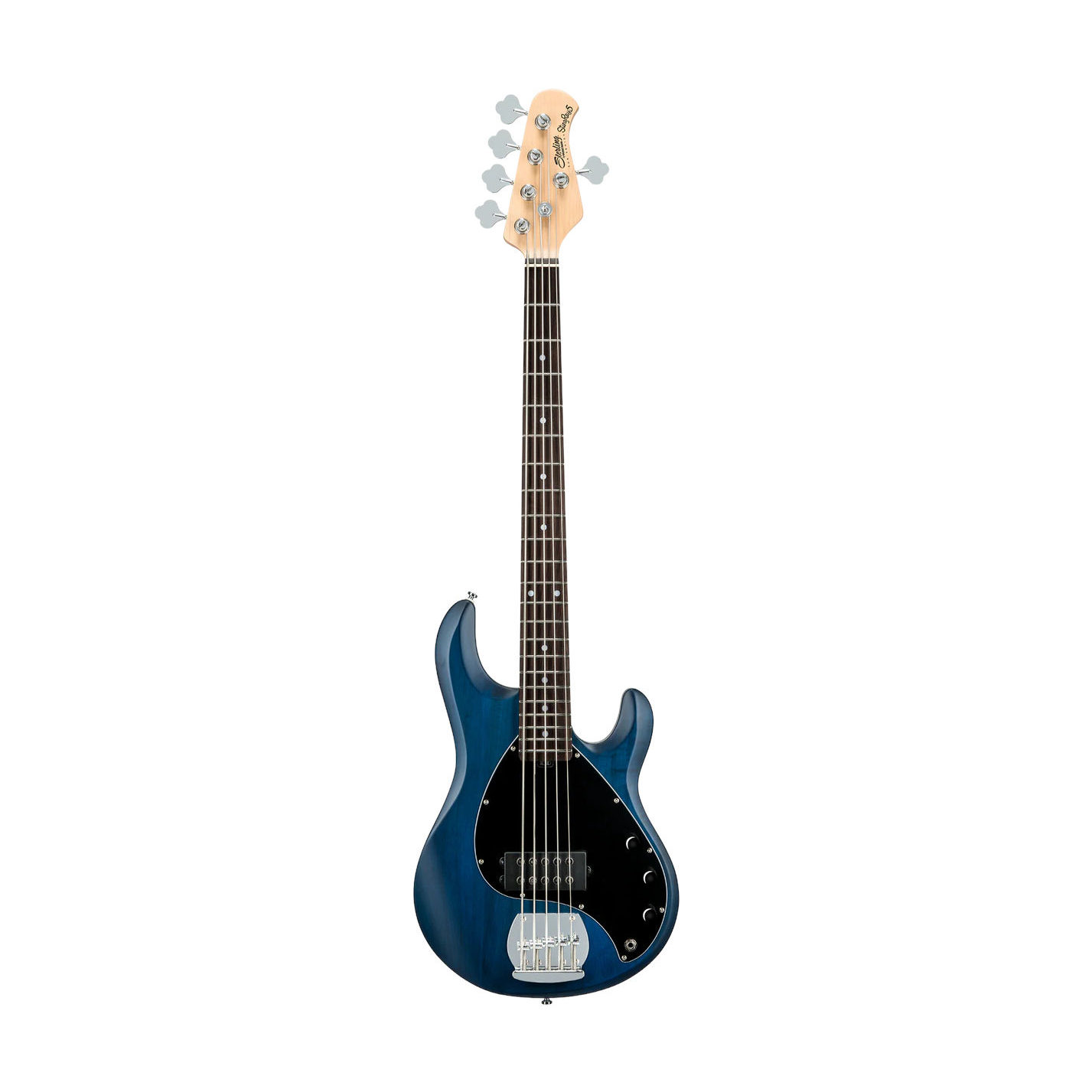 Sterling by Music Man StingRay 5 RAY5 Guitar - Trans Blue Satin