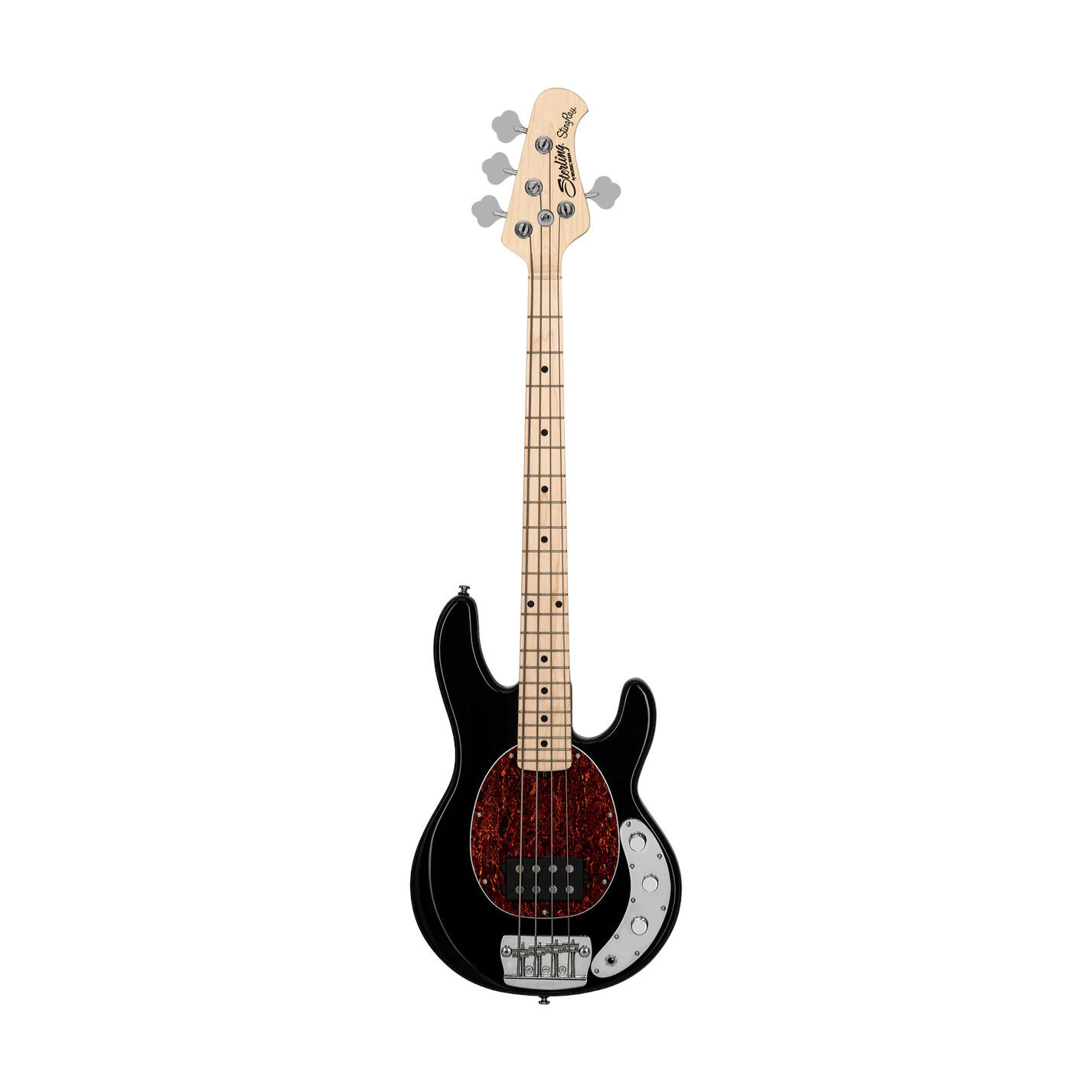Sterling by Music Man StingRay Short Scale RAYSS4 Guitar - Black