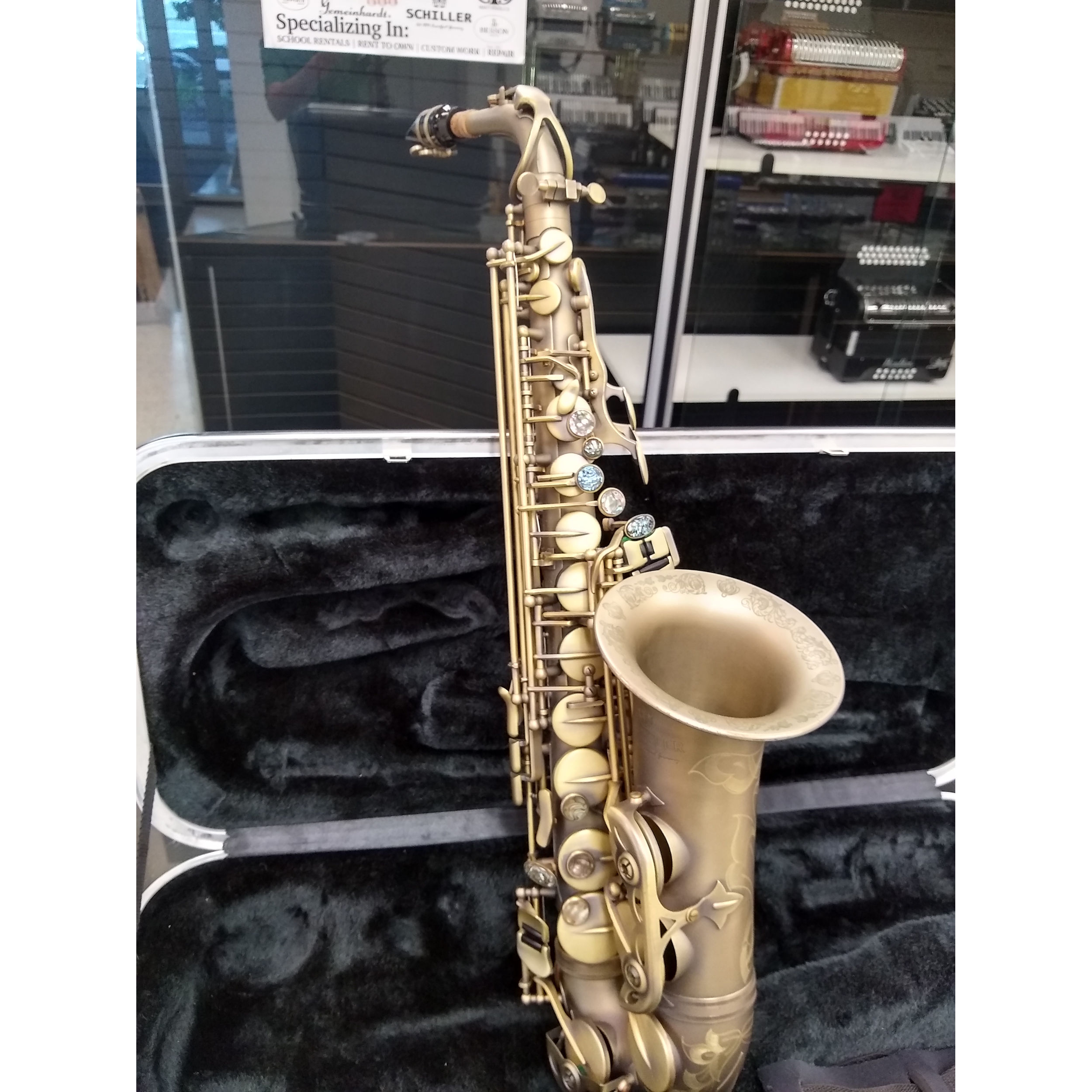 Schiller Elite V Alto Saxophone Luxus Finish