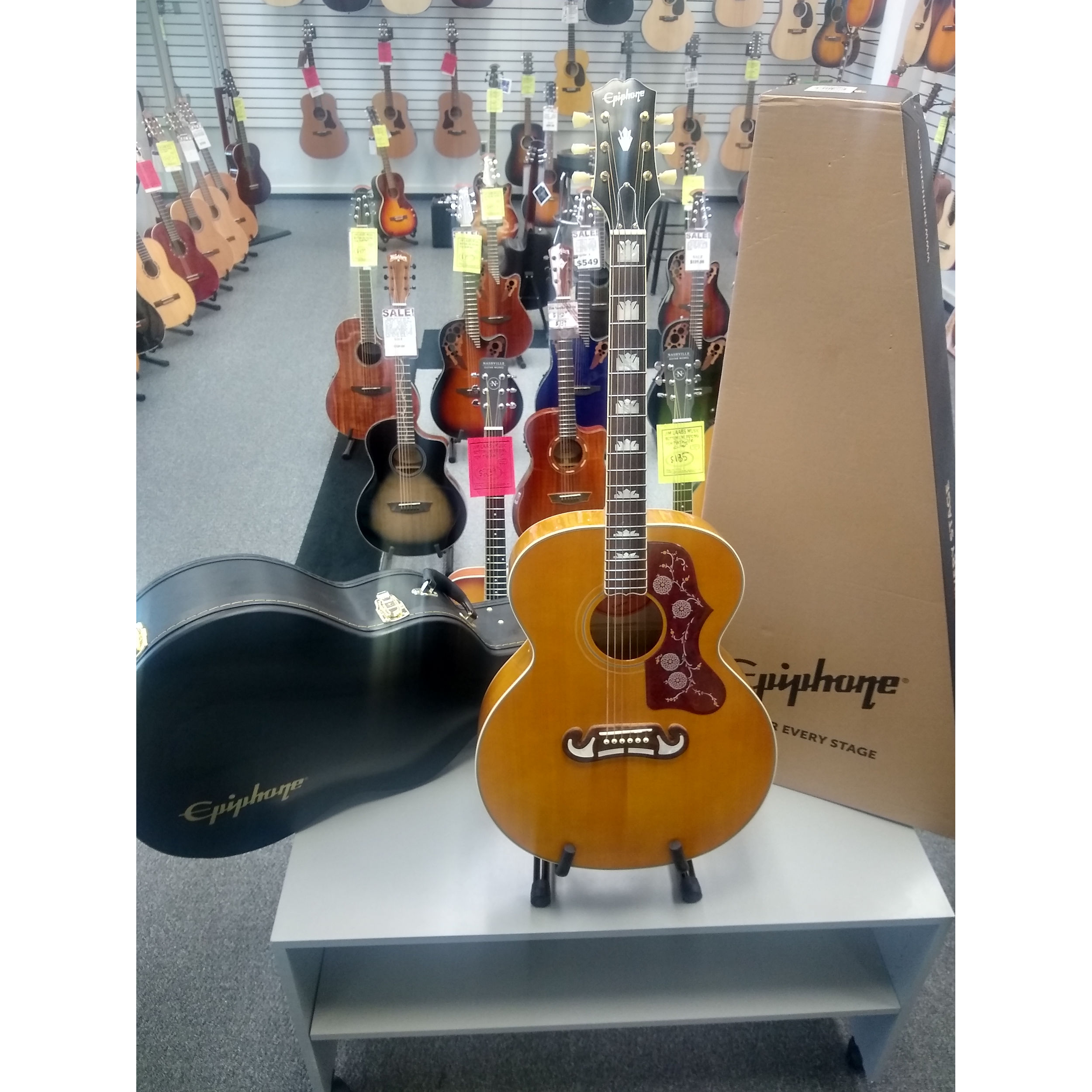 Epiphone J200 Inspired By Gibson Natural