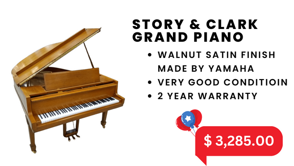 STORY & CLARK GRAND PIANO